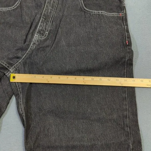 Southpole Jeans Men's 38 Fits 37x31 Black Baggy Denim Authentic Collection Y2K - Picture 11 of 15